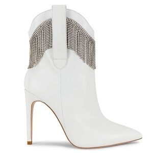RAYE Blade Bootie in White Size 5.5